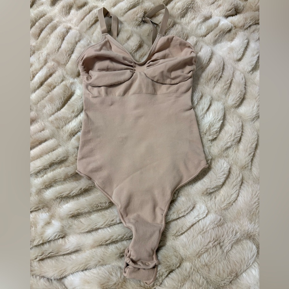 SKIMS Tan Shapewear Bodysuit